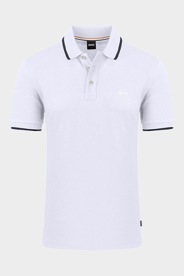 ΜΠΛΟΥΖΑ POLO BOSS - 101 ΛΕΥΚΟ